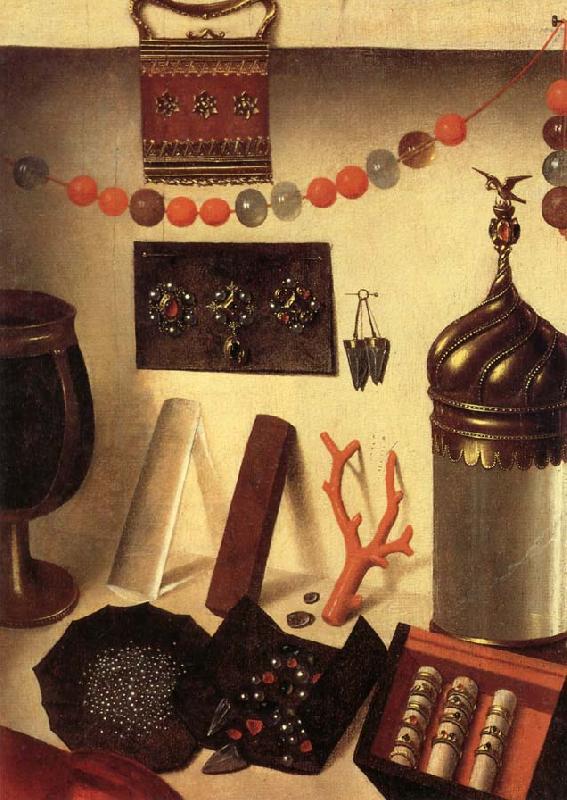 Petrus Christus Details of St.Eligius